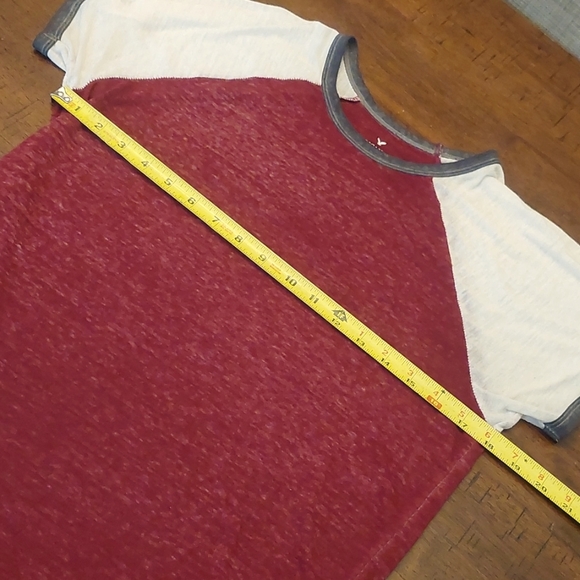 American Eagle Baseball Ringer T-shirt - Picture 4 of 7